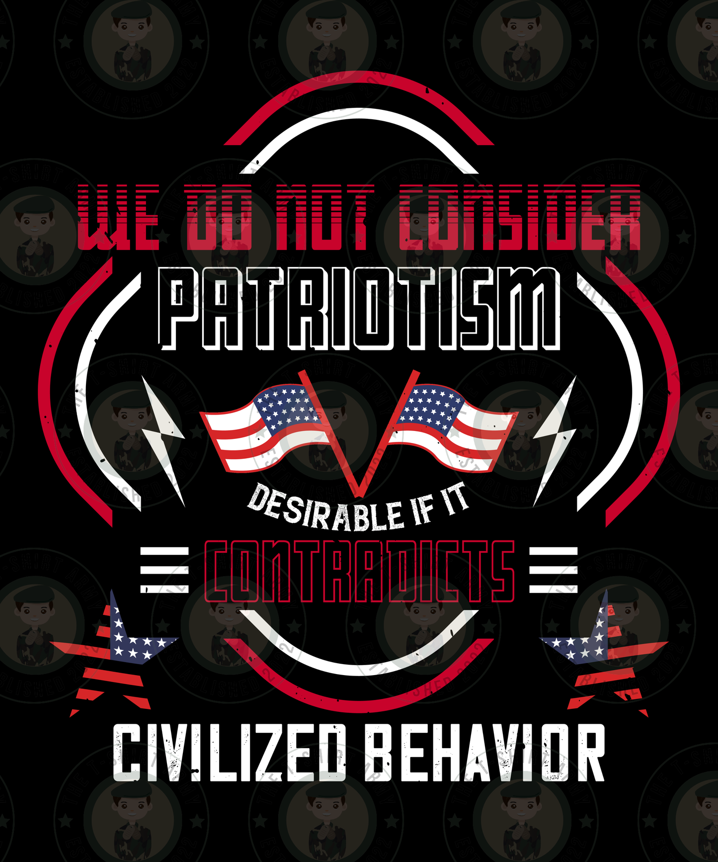 We Do Not Consider Patriotism.. Transfer