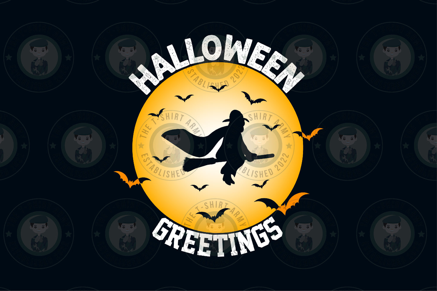 Halloween Greetings Transfer