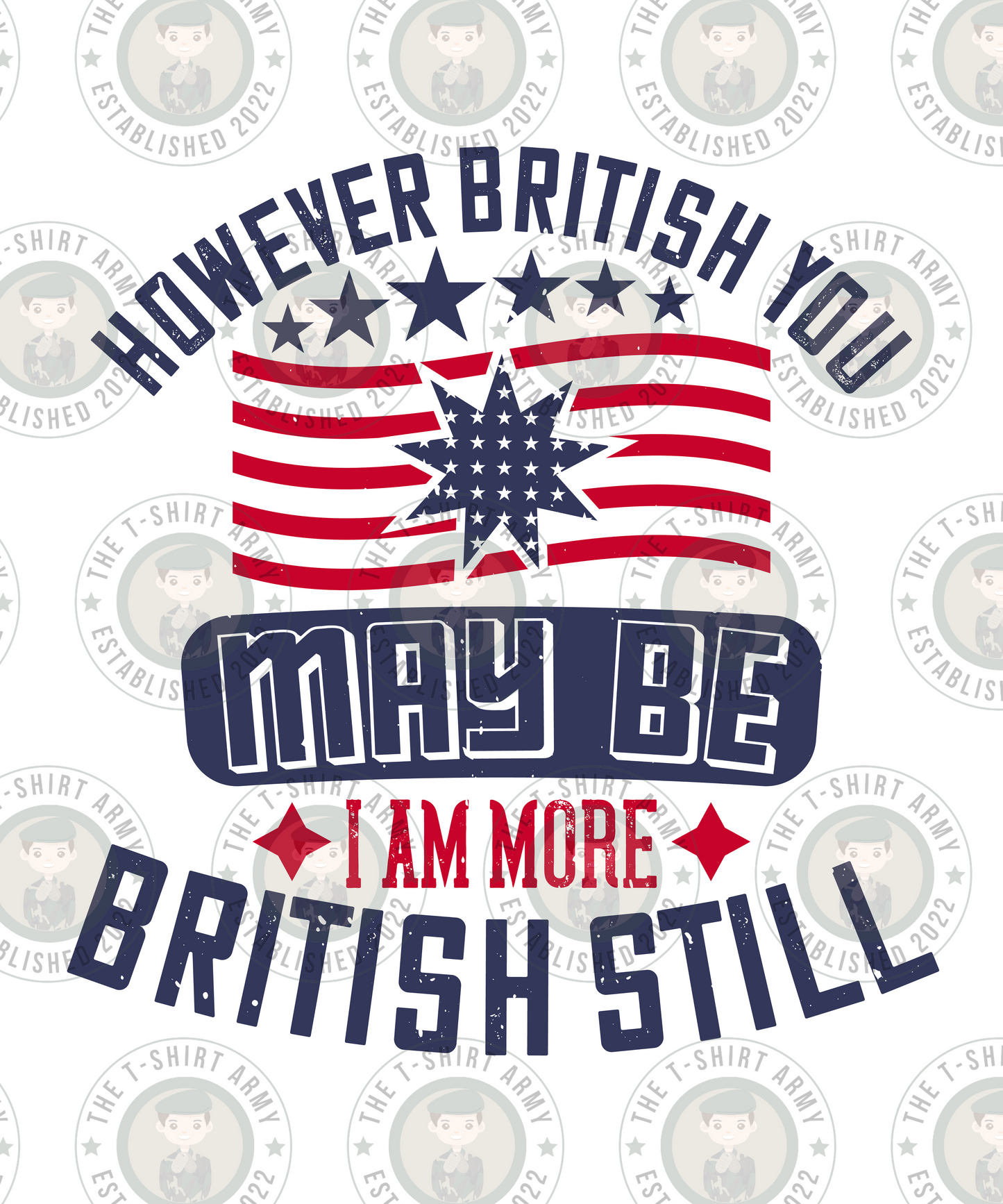 However British You May Be, I Am More British Still Transfer