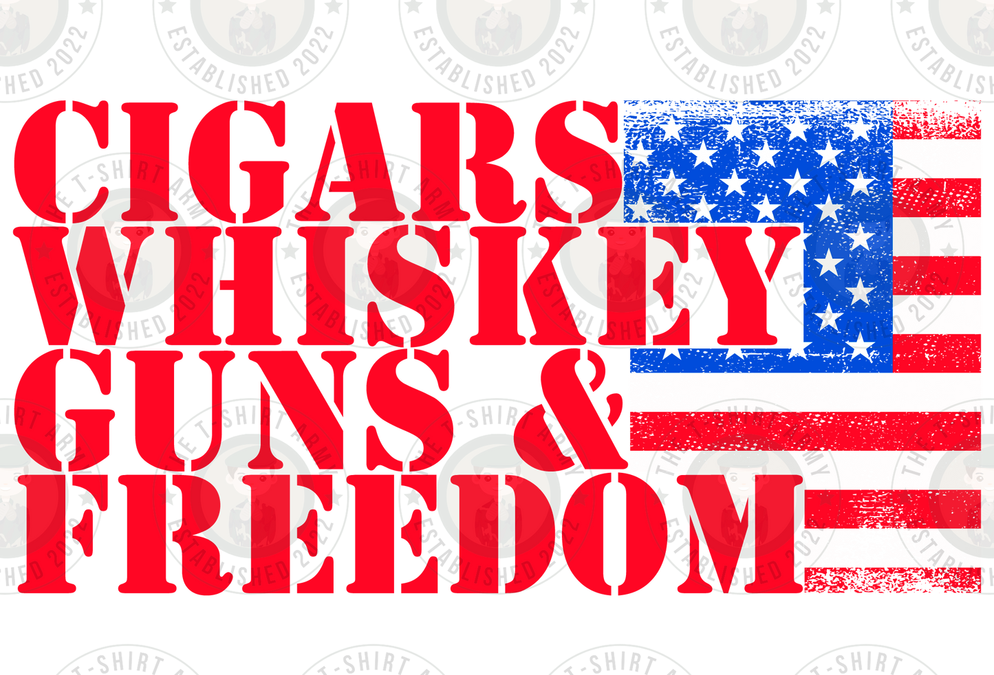 Cigars, Whiskey, Guns. & Freedom Transfer