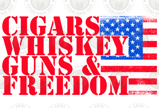 Cigars, Whiskey, Guns. & Freedom Transfer