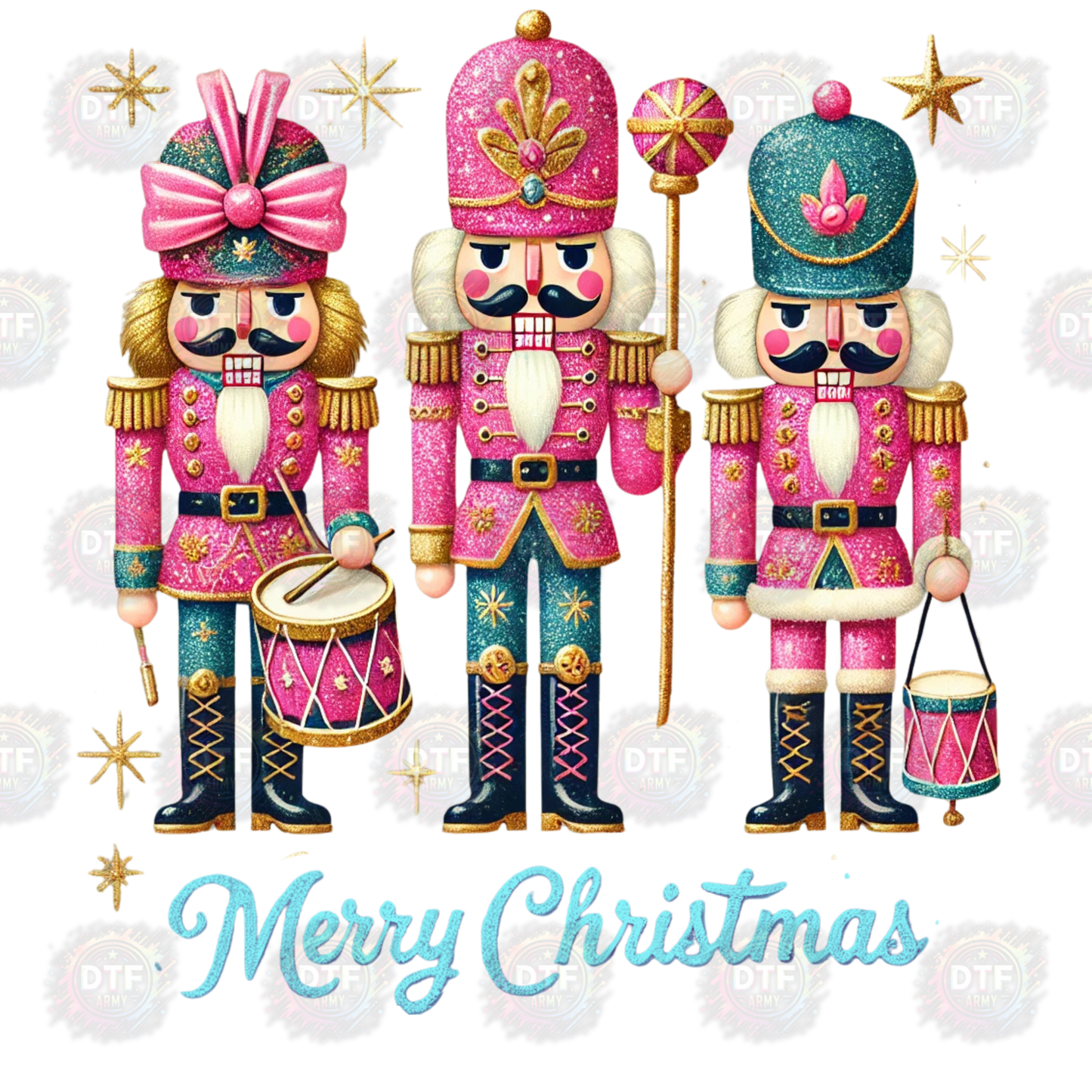 Glitter Nutcracker Friends