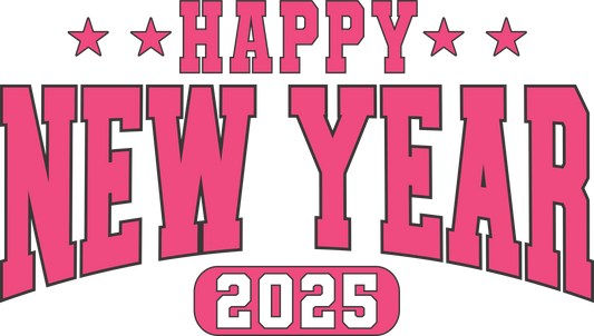 Happy NewYear2025 Pink