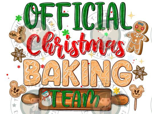 Christmas Baking Team