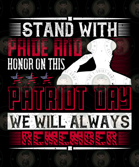 Stand With Pride And Honor Transfer