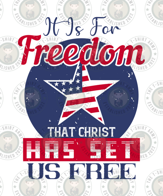 It Was For Freedom That Christ Transfer